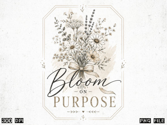 Bloom on Purpose: A Vintage Wildflower Design Guide