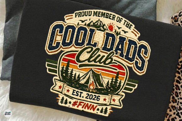 Cool Dads Club Camping Father Day Shirt: A Designer's Take