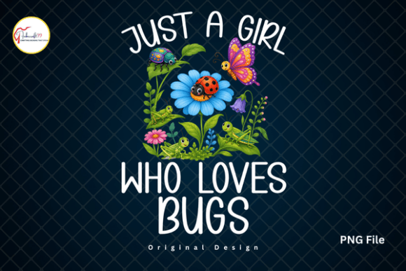 Cute Insect Lover Girl Entomology Shirt: A Design Asset for Nature-Inspired Brands