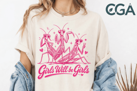Girls Will Be Girls Mantis PNG: A Designer's Guide to Edgy Feminist Graphics