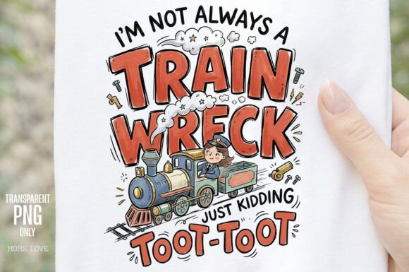 I’m Not Always a Train Wreck Toot-Toot: A Font with Chaotic Charm