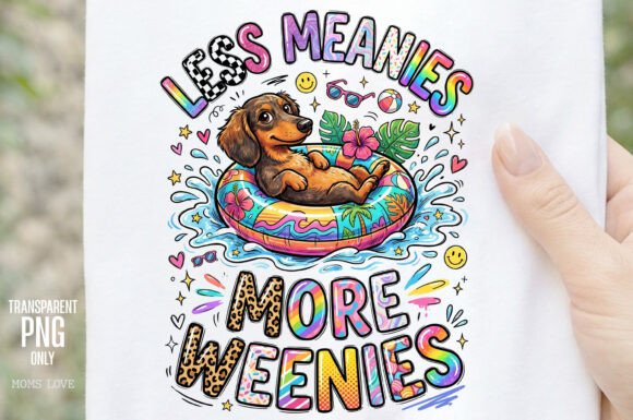 Less Means More Weenies PNG: A Playful Design Asset